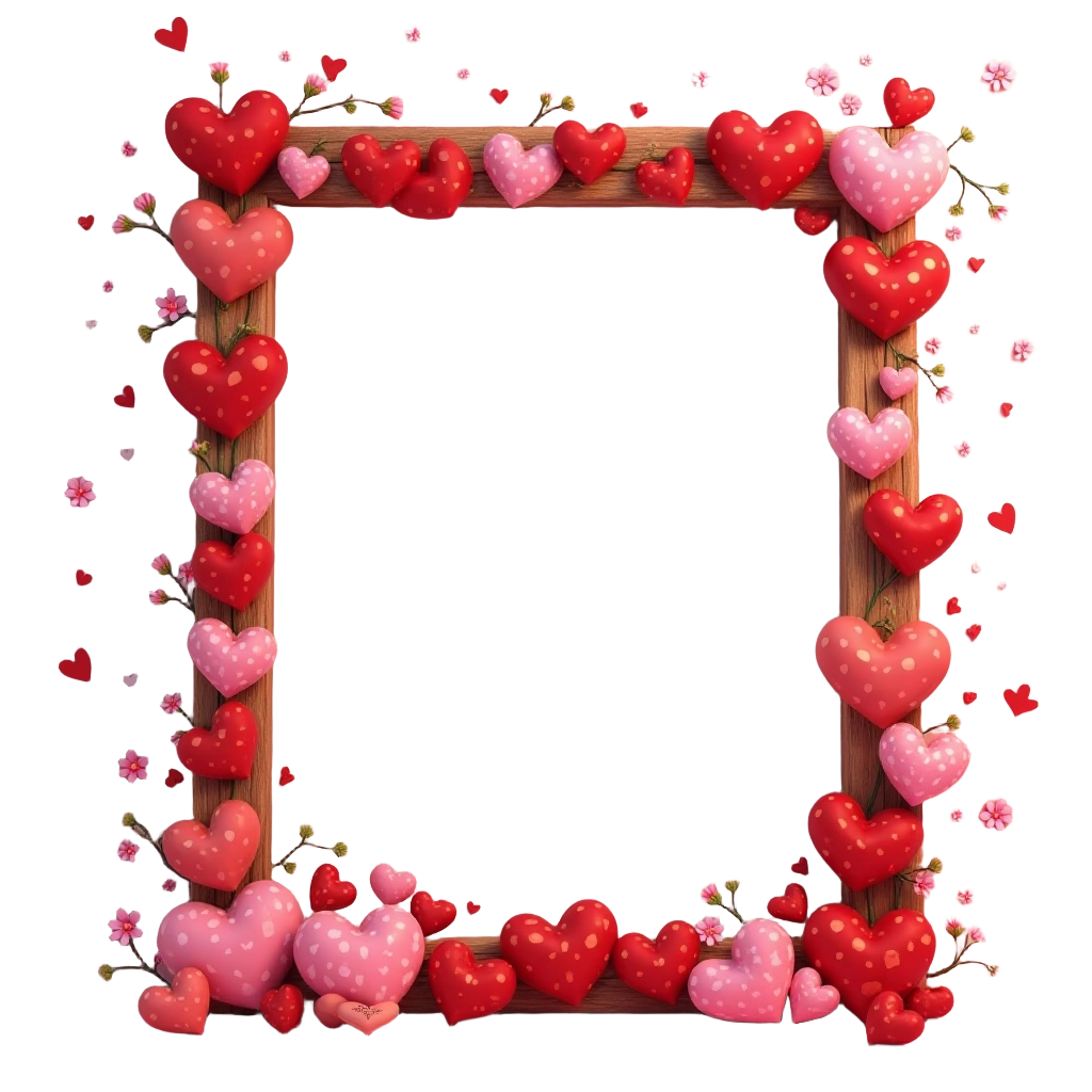 Valentine's Day Heart Frame